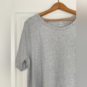 Aerie Distressed Basic Boyfriend T-Shirt